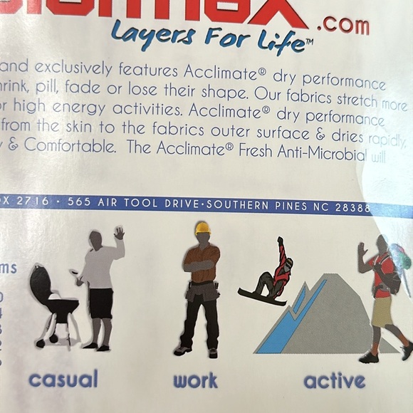 PolarMax (1.0) TRAVEL WEIGHT BASELAYER CREW - White - Picture 11 of 13